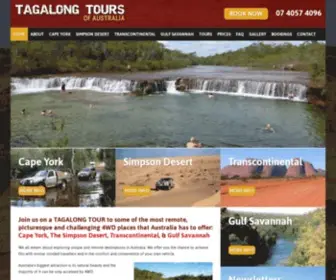 Tagalongtours.com.au(Tagalong Tours of Australia) Screenshot