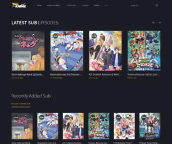Taganime.co(Watch Free Anime Online With EngSub & Dubbed) Screenshot