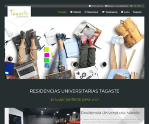 Tagaste.com(Residencia Universitaria) Screenshot