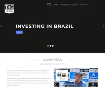 Tagaudio.com.br(TAG AUDIO) Screenshot
