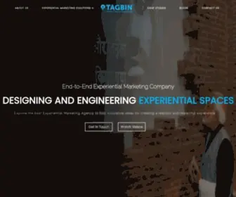 Tagbin.in(Leading Experiential Marketing Agency) Screenshot
