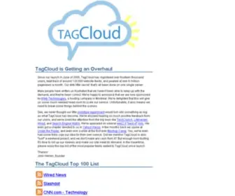 Tagcloud.com(TagCloud) Screenshot