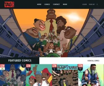 Tagcomics.com(TAG Comics) Screenshot