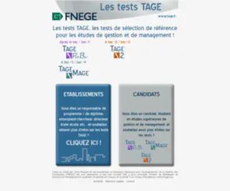 Tage.fr(Accueil) Screenshot