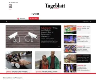 Tageblatt.lu(Tageblatt) Screenshot