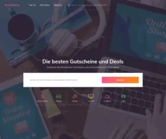 Tagesdeal.de(Deals, Gutscheine & Gutscheincodes) Screenshot
