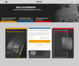 Tagex-Gummiketten.de(Beauty) Screenshot