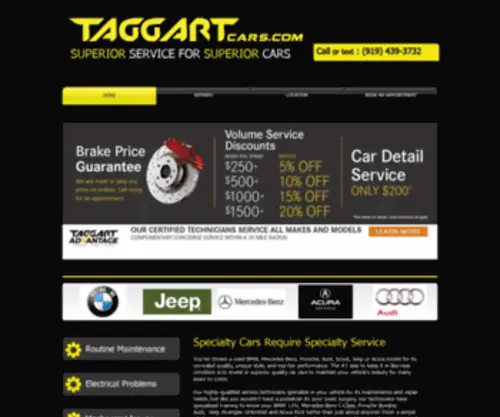 Taggartcars.com(Taggartcars) Screenshot