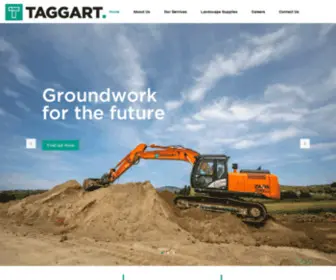 Taggartearthmoving.com(Taggart) Screenshot