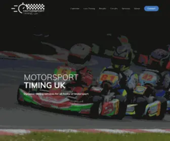 Tagheuer-Timing.co.uk(Motorsport Timing UK) Screenshot