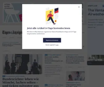 Tagi.ch(Die Schweizer Zeitung) Screenshot