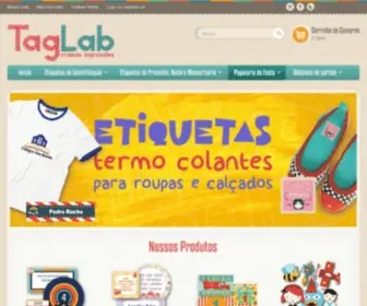 Taglab.com.br(Etiquetas Escolares) Screenshot