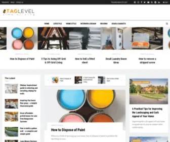 Taglevel.com(Discover simple living and sustainable lifestyle tips on TAGLEVEL) Screenshot