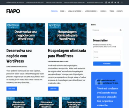 Tagliassuchi.com(Fiapo Blog) Screenshot