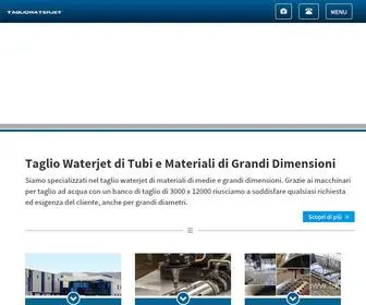 Tagliowaterjet.it(Taglio Tubi e Materiali di Grandi Dimensioni ad Acqua) Screenshot