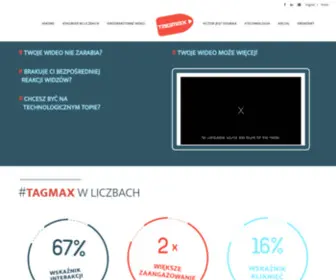 Tagmax.pl(TAGMAX interaktywna technologia video) Screenshot