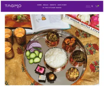 Tagmotreats.com(Small-batch sweets and homestyle plant-forward cuisine from regions across India by award) Screenshot