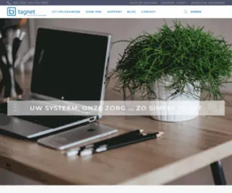 Tagnet.nl(ICT dienstverlener voor het MKB in en rond AmsterdamTagnet) Screenshot