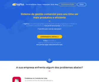 Tagplus.com.br(Sistema de Gestão Comercial Online com NF) Screenshot