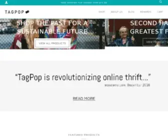 Tagpop.co(Create an Ecommerce Website and Sell Online) Screenshot