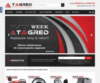 Tagred.pl(Sklep internetowy z agregatami prądotwórczymi) Screenshot