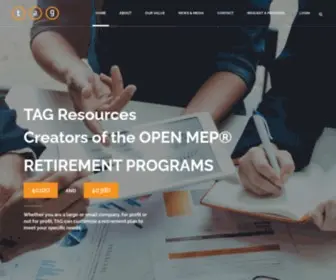 Tagresources.com(TAG Resources) Screenshot