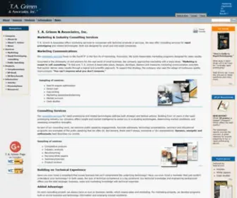 Tagrimm.com(Marketing and Consulting Services from T) Screenshot