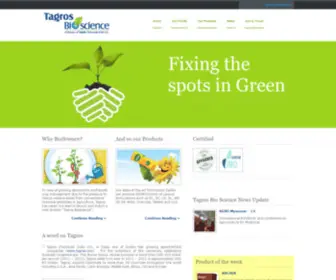 Tagrosbioscience.com(Tagros Bioscience) Screenshot