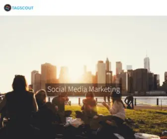 Tagscout.com(Your Social Media Marketing Manager) Screenshot