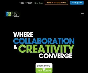 Tagteamdesign.com(Denver Web Design) Screenshot