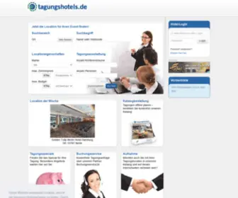 Tagungshotels.de(Tagungshotelführer) Screenshot