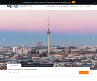 Tagungsplaner.de(Tagungen einfach online buchen) Screenshot