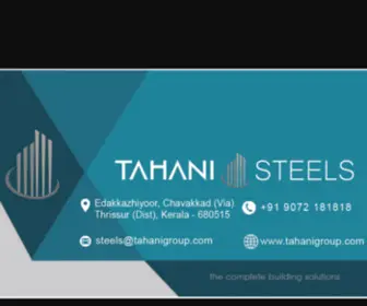 Tahanigroup.com(Tahanigroup) Screenshot