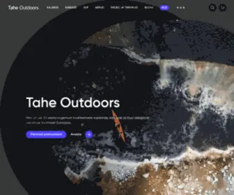 Taheoutdoors.ee(Tahe Outdoors) Screenshot