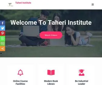 Taheriinstitute.net(Knowledge is power) Screenshot