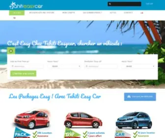 Tahiti-Easycar.com(Tahiti Easy Car) Screenshot