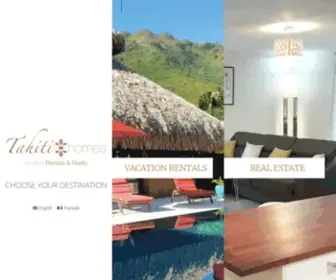 Tahiti-Homes.com(Tahiti Homes) Screenshot