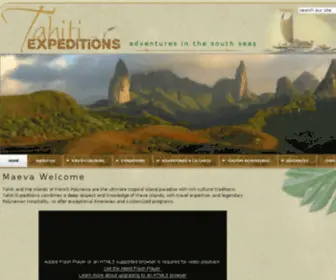 Tahitiexpeditions.com(Shop for over 300) Screenshot