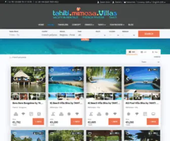 Tahitiguide.com(Tahiti guide) Screenshot