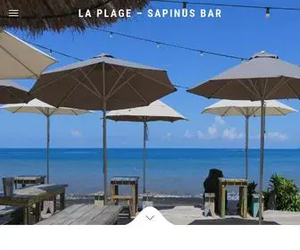 Tahitilaplage.com(Tahiti la Plage) Screenshot