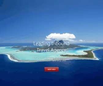 Tahitinuitravel.com(Inbound Tour Operator) Screenshot