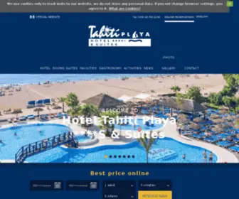 Tahitiplaya.com(Tahiti Playa) Screenshot