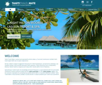 Tahititravelmate.com(Tahiti Travel) Screenshot