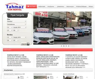 Tahmazrentacar.com(TAHMAZ) Screenshot