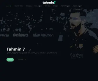 Tahmin7.com(İddaa Analiz ve Maç İstatistikleri) Screenshot