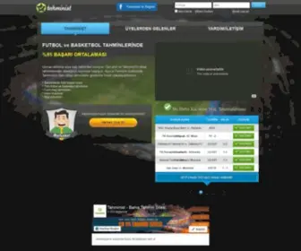 Tahminist.com Screenshot