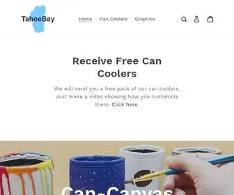 Tahoebay.com(TahoeBay Can Coolers) Screenshot