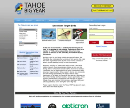 Tahoebigyear.org Screenshot