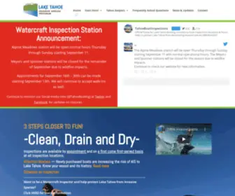 Tahoeboatinspections.com(Tahoe Boatinspections) Screenshot
