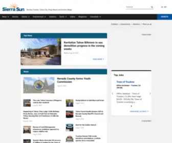 Tahoebonanza.com(News North Lake Tahoe California) Screenshot